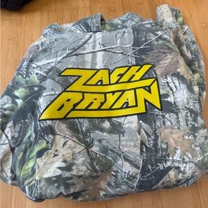 Zach Bryan Camouflage Hoodie